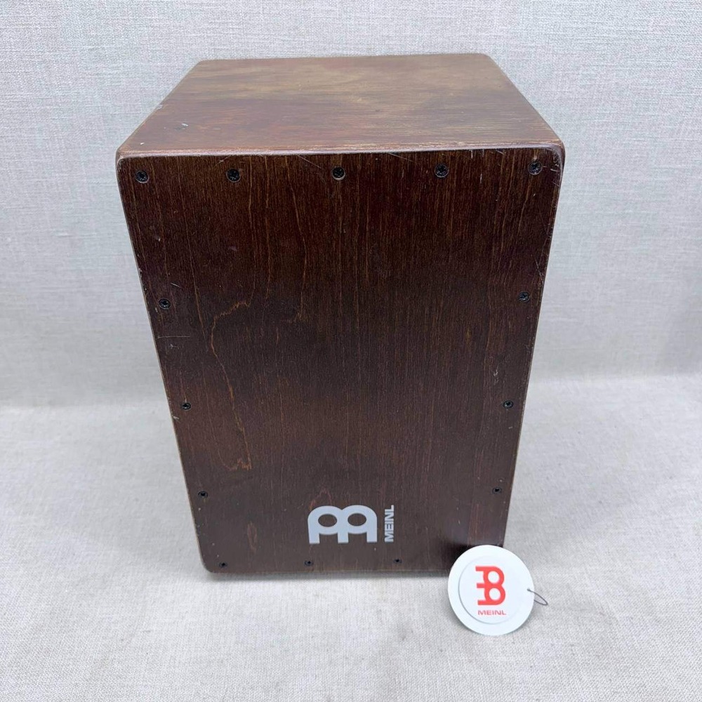 Meinl Percussion Jam Cajon JC50BR Brown Birch Wood Snare Drum Used
